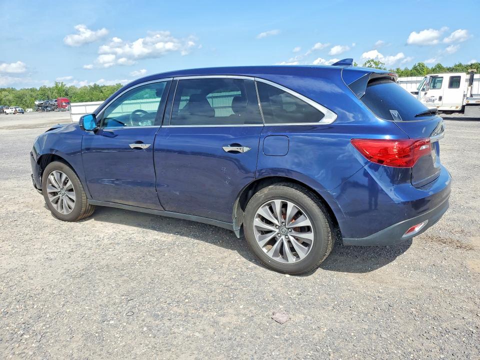 2016 Acura Mdx მანქანა იყიდება აუქციონზე, vin: 5FRYD4H45GB060887, აუქციონის ნომერი: 65605736