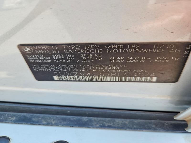Aukcja sprzedaży 2011 Bmw X5, vin: 5UXZV4C55BL414074, numer aukcji: 66992426