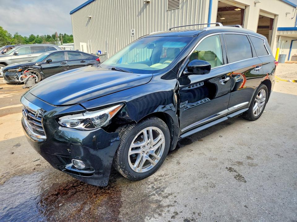 2013 Infiniti Jx35 მანქანა იყიდება აუქციონზე, vin: 5N1AL0MM1DC321506, აუქციონის ნომერი: 66540886