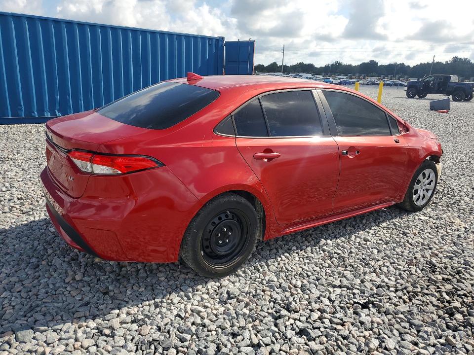 Продажа на аукционе авто 2021 Toyota Corolla, vin: 5YFEPMAE0MP196116, номер лота: 65640016