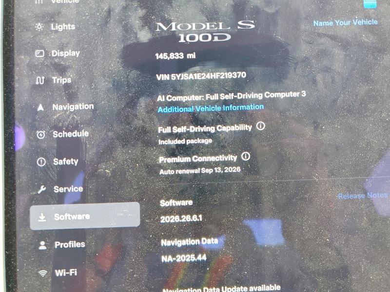 Aukcja sprzedaży 2017 Tesla Model S, vin: 5YJSA1E24HF219370, numer aukcji: 65868376
