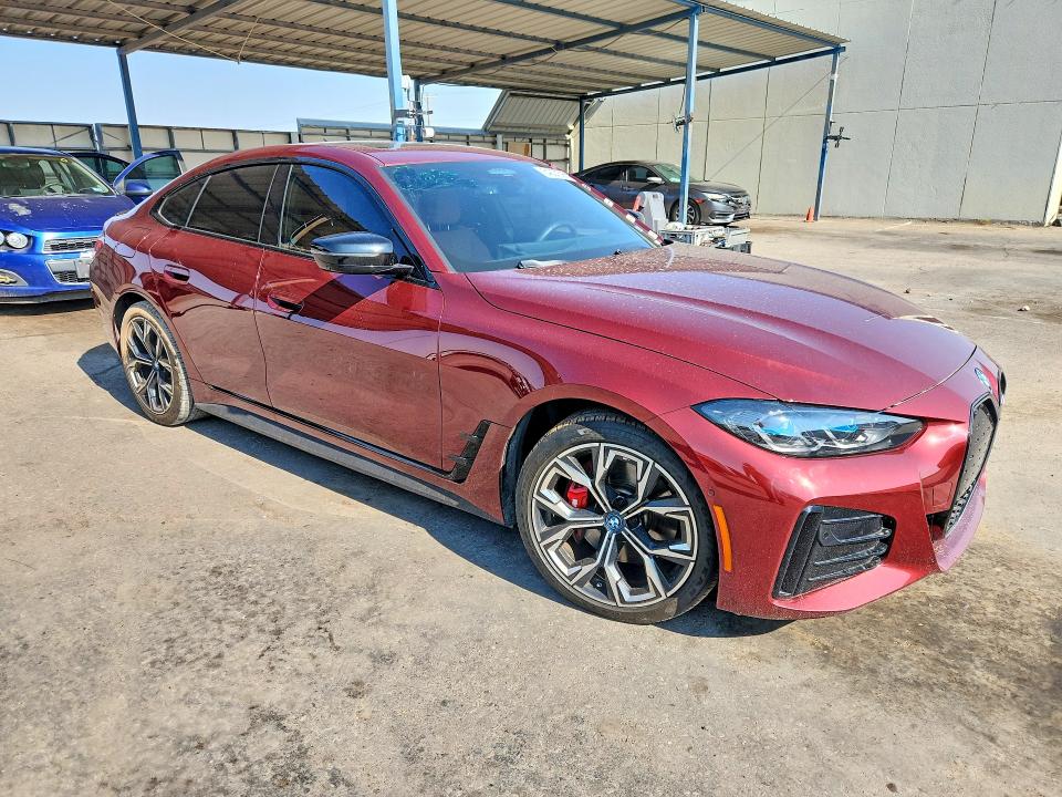 2023 Bmw I4 მანქანა იყიდება აუქციონზე, vin: WBY73AW08PFR44363, აუქციონის ნომერი: 64227596