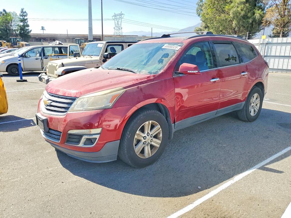 66988326 :رقم المزاد ، 1GNKRHKD2EJ162587 vin ، 2014 Chevrolet Traverse مزاد بيع
