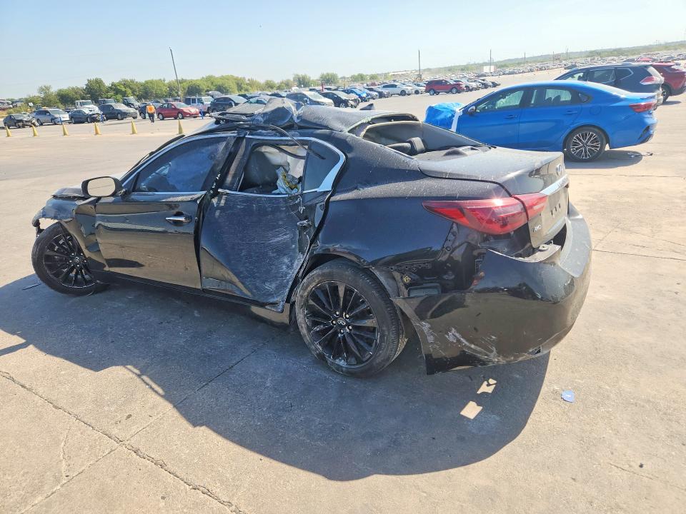 2021 Infiniti Q50 მანქანა იყიდება აუქციონზე, vin: JN1EV7BR3MM754104, აუქციონის ნომერი: 65600526