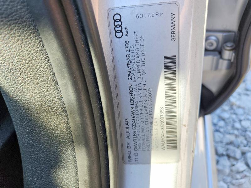 64944286 :رقم المزاد ، WAUHGAFC6EN087898 vin ، 2014 Audi A6 مزاد بيع