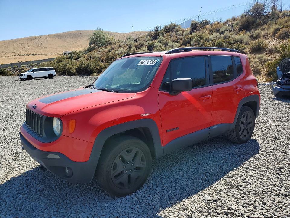 63744426 :رقم المزاد ، ZACCJBAB2JPJ16962 vin ، 2018 Jeep Renegade مزاد بيع