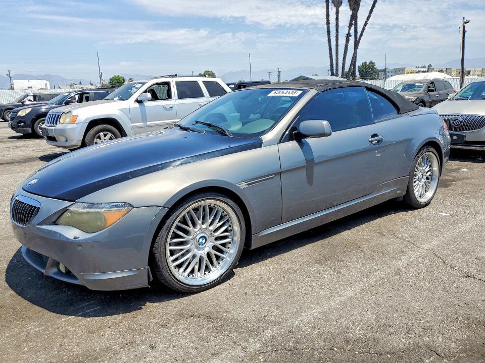 2005 Bmw 645 მანქანა იყიდება აუქციონზე, vin: WBAEK73465B323811, აუქციონის ნომერი: 64064636