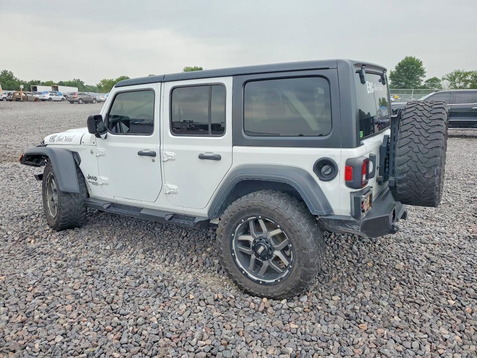 63211656 :رقم المزاد ، 1C4HJXDGXLW201910 vin ، 2020 Jeep Wrangler Unlimited مزاد بيع