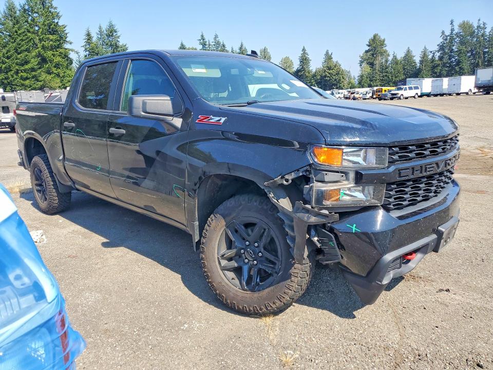 63898076 :رقم المزاد ، 3GCPYCEF5LG186270 vin ، 2020 Chevrolet Silverado مزاد بيع