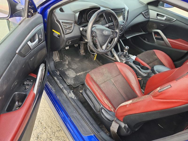 2014 Hyundai Veloster მანქანა იყიდება აუქციონზე, vin: KMHTC6AE0EU202186, აუქციონის ნომერი: 66978166