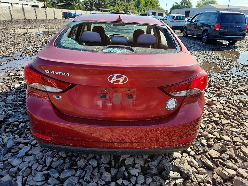 63553816 :رقم المزاد ، 5NPDH4AE9GH756404 vin ، 2016 Hyundai Elantra مزاد بيع