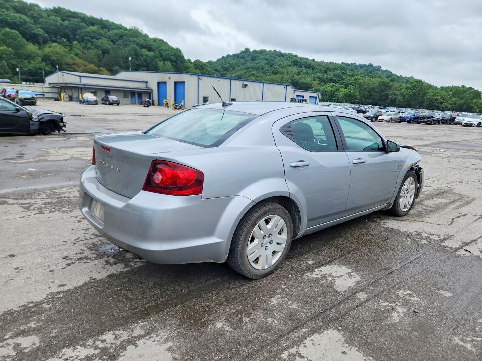 64636826 :رقم المزاد ، 1C3CDZAB7EN203701 vin ، 2014 Dodge Avenger مزاد بيع