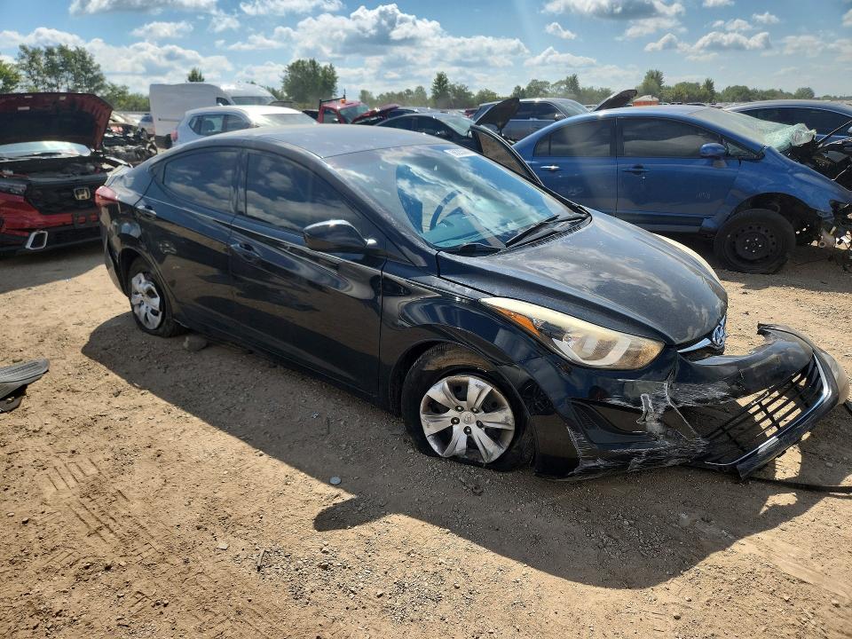 2016 Hyundai Elantra მანქანა იყიდება აუქციონზე, vin: 5NPDH4AEXGH667490, აუქციონის ნომერი: 66283066