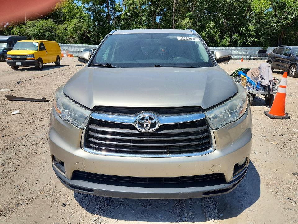 Продажа на аукционе авто 2014 Toyota Highlander, vin: 5TDKKRFH0ES008768, номер лота: 65209496