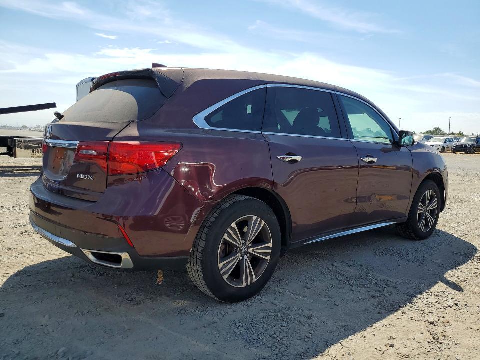 64972156 :رقم المزاد ، 5FRYD3H38HB001366 vin ، 2017 Acura Mdx مزاد بيع