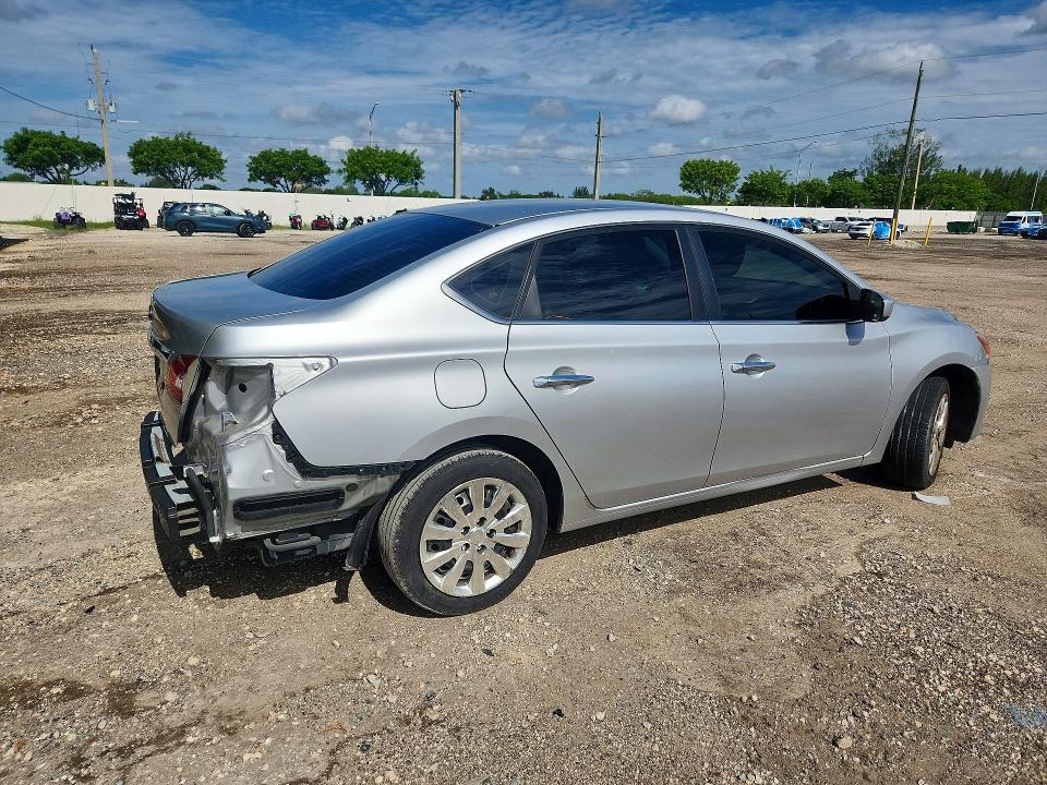 63645876 :رقم المزاد ، 3N1AB7APXFY348537 vin ، 2015 Nissan Sentra مزاد بيع