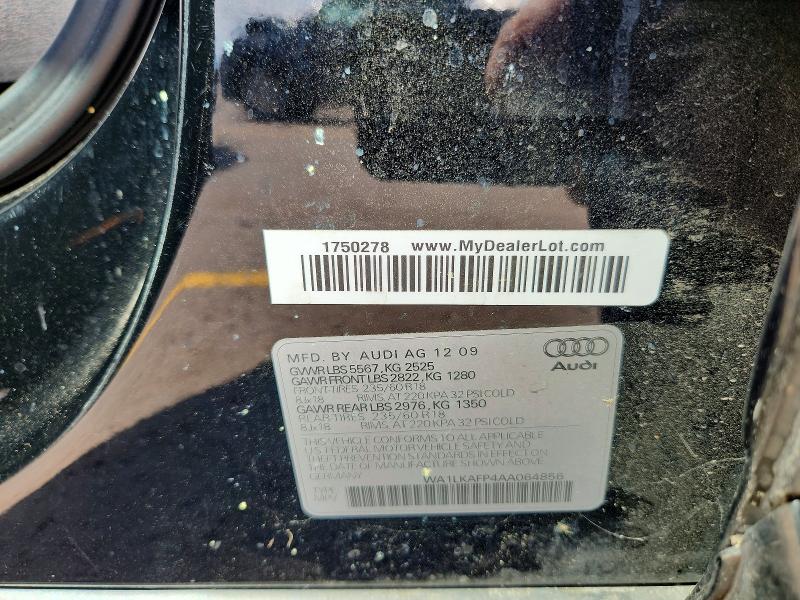 Продаж на аукціоні авто 2010 Audi Q5, vin: WA1LKAFP4AA064856, номер лоту: 63884576