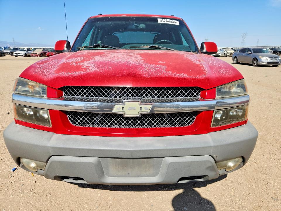 Продажа на аукционе авто 2002 Chevrolet Avalanche, vin: 3GNEC13T12G134157, номер лота: 64260906