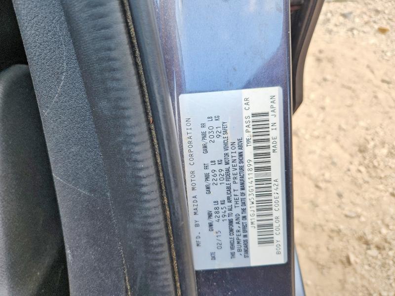 Aukcja sprzedaży 2016 Mazda 6, vin: JM1GJ1W53G1411899, numer aukcji: 66545296