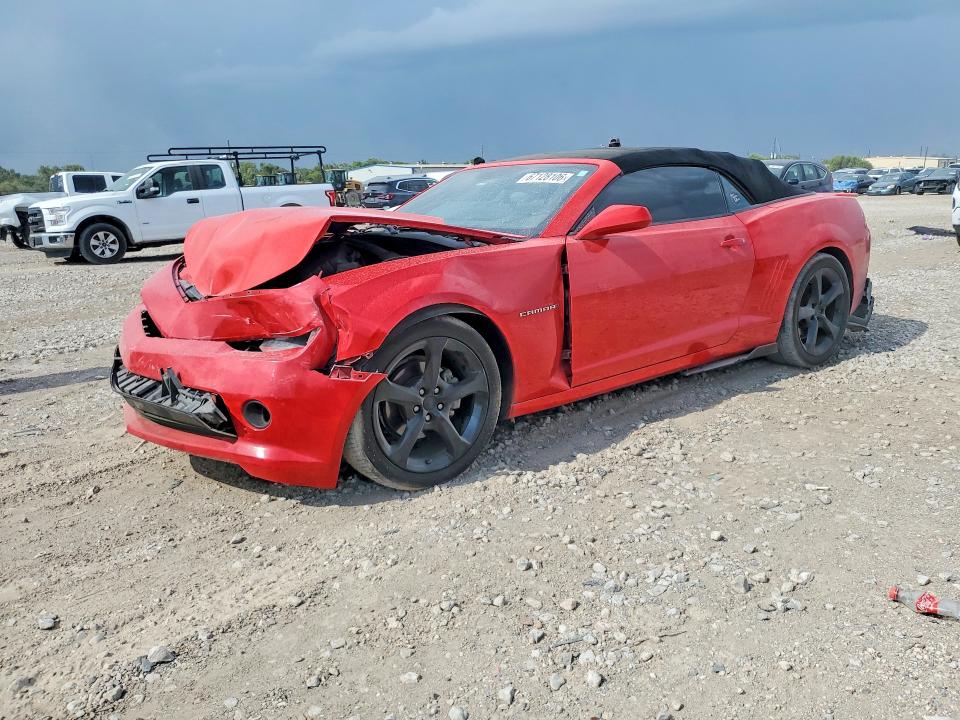 Auction sale of the 2015 Chevrolet Camaro, vin: 2G1FF3D33F9209478, lot number: 67128106