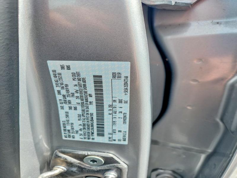 Продаж на аукціоні авто 2019 Ford Escape, vin: 1FMCU9J96KUB44193, номер лоту: 64899266