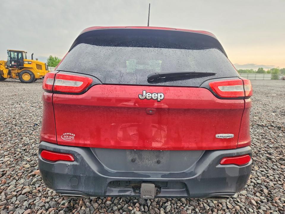 2017 Jeep Cherokee მანქანა იყიდება აუქციონზე, vin: 1C4PJLCS1HW596495, აუქციონის ნომერი: 65539436