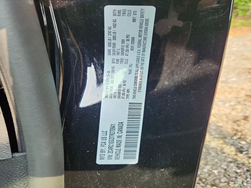 Aukcja sprzedaży 2026 Chrysler Pacifica, vin: 2C4RC1GG3TR270941, numer aukcji: 64559666