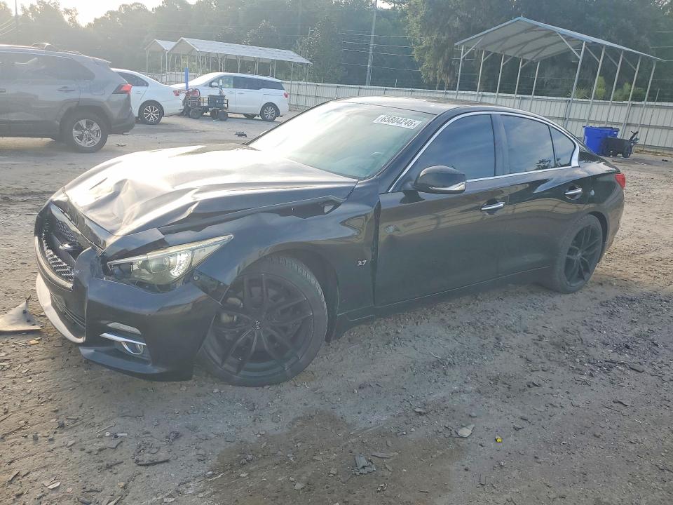 2015 Infiniti Q50 მანქანა იყიდება აუქციონზე, vin: JN1BV7AP4FM335572, აუქციონის ნომერი: 65804246
