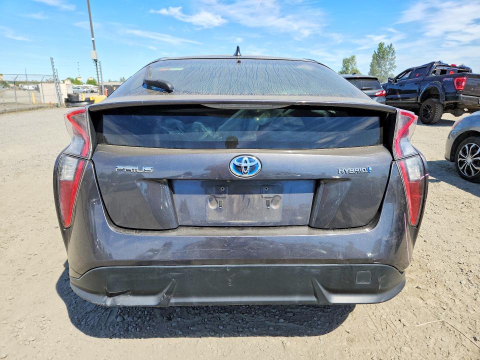 66394966 :رقم المزاد ، JTDKARFU1H3536728 vin ، 2017 Toyota Prius مزاد بيع