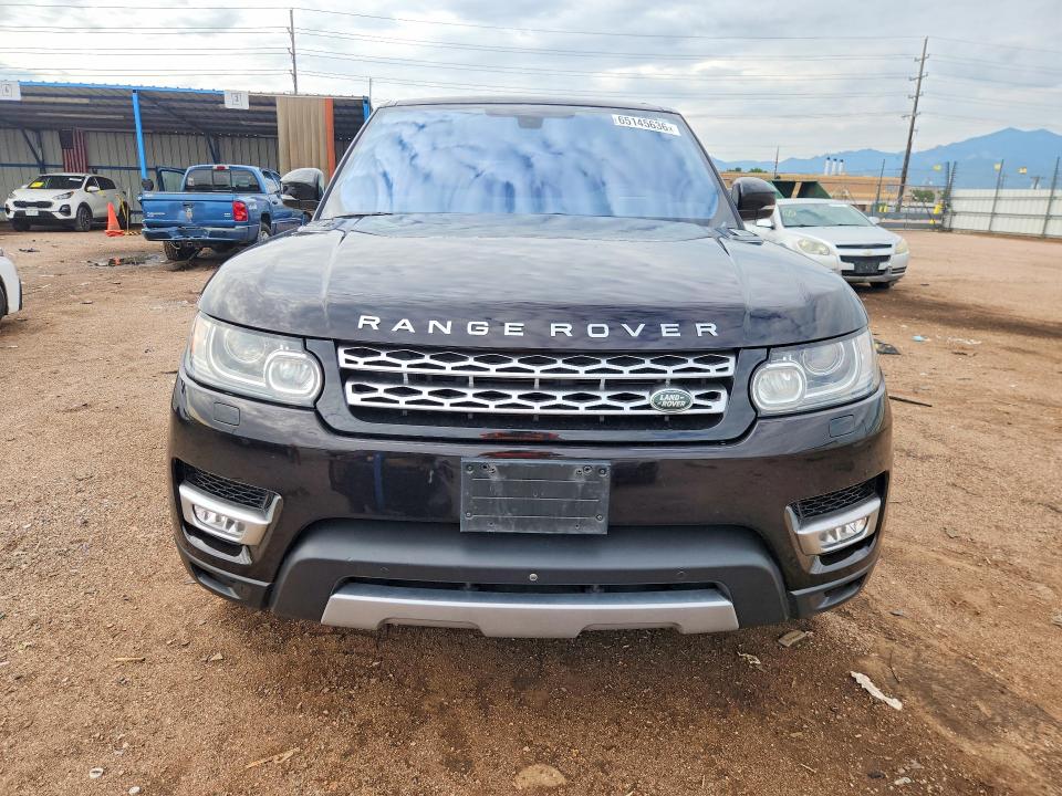 Продажа на аукционе авто 2016 Land Rover Range Rover Sport, vin: SALWR2VF4GA648592, номер лота: 65145636