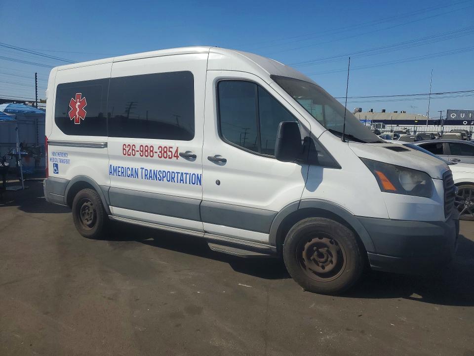 63510816 :رقم المزاد ، 1FTYE1CM1JKB47510 vin ، 2018 Ford Transit مزاد بيع
