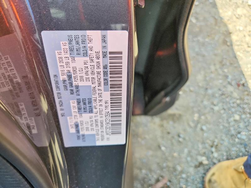 2019 Mazda Cx-9 მანქანა იყიდება აუქციონზე, vin: JM3TCBDY8K0310584, აუქციონის ნომერი: 66293956
