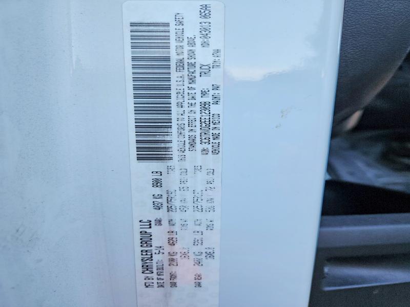 2014 Ram Promaster 2500 მანქანა იყიდება აუქციონზე, vin: 3C6TRVDG2EE123098, აუქციონის ნომერი: 65491226