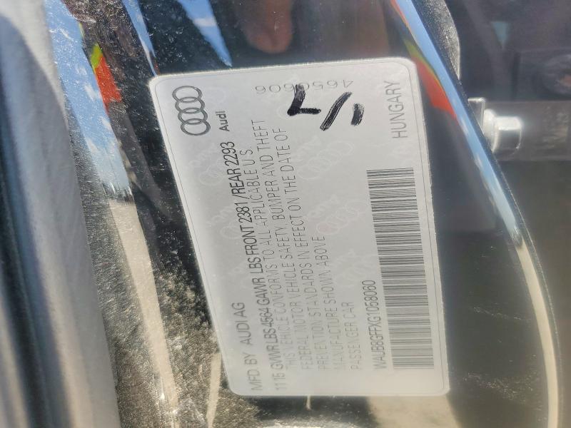 64144376 :رقم المزاد ، WAUB8GFFXG1058060 vin ، 2016 Audi A3 مزاد بيع