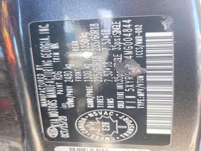 Продажа на аукционе авто 2021 Kia Sorento, vin: 5XYRGDLC4MG004844, номер лота: 64914576