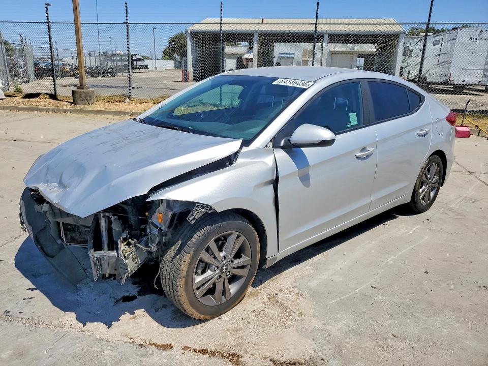 Aukcja sprzedaży 2018 Hyundai Elantra, vin: 5NPD84LF0JH222625, numer aukcji: 64146436