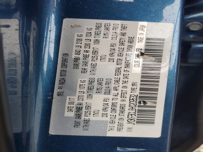 65333706 :رقم المزاد ، JM3KFBCL8H0209532 vin ، 2017 Mazda Cx-5 مزاد بيع