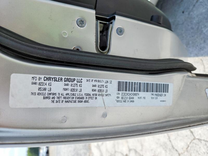 Aukcja sprzedaży 2012 Chrysler 300, vin: 2C3CCACG4CH308974, numer aukcji: 65172356