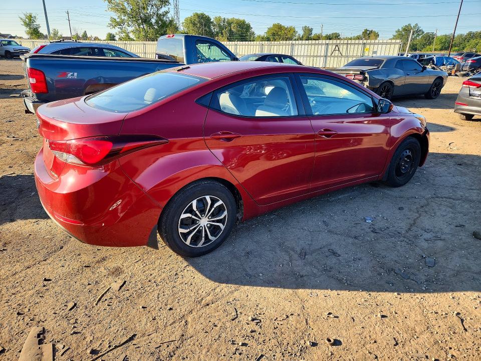 66270516 :رقم المزاد ، 5NPDH4AE5GH776195 vin ، 2016 Hyundai Elantra مزاد بيع