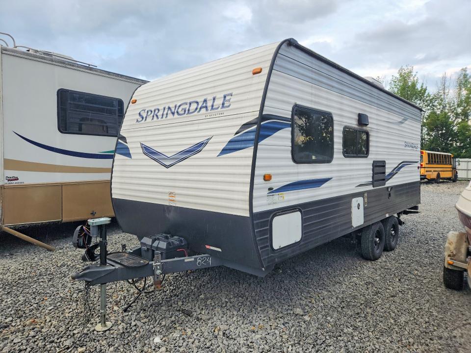 64318756 :رقم المزاد ، 4YDTSGH2XNW107824 vin ، 2022 Keystone Springdale Mini 2010 مزاد بيع