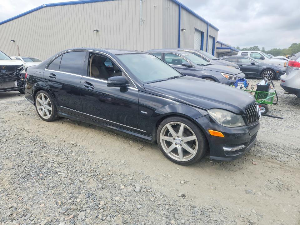 66821866 :رقم المزاد ، WDDGF4HB8CR191067 vin ، 2012 Mercedes-benz C مزاد بيع
