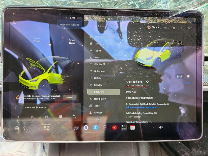 Продажа на аукционе авто 2021 Tesla Model Y, vin: 5YJYGDEF6MF272529, номер лота: 61451326