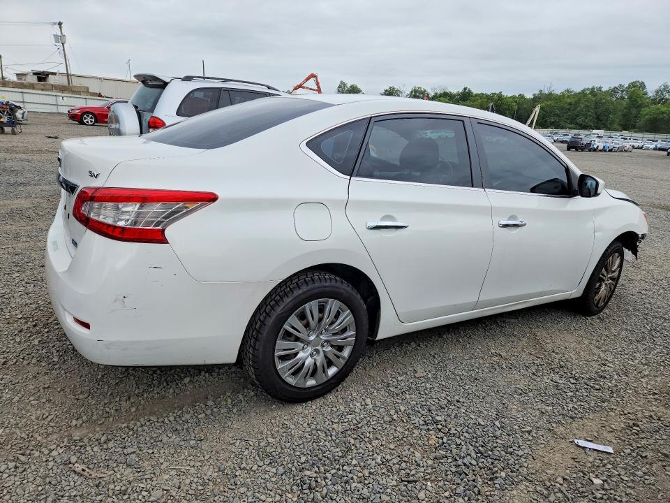 2013 Nissan Sentra მანქანა იყიდება აუქციონზე, vin: 3N1AB7AP3DL608531, აუქციონის ნომერი: 63992266