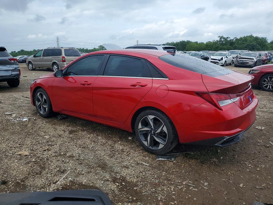 64124806 :رقم المزاد ، 5NPLP4AG9MH036175 vin ، 2021 Hyundai Elantra مزاد بيع
