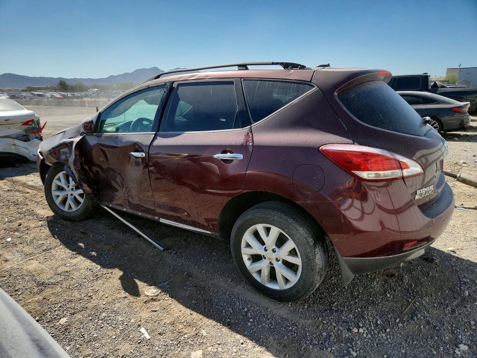 2011 Nissan Murano მანქანა იყიდება აუქციონზე, vin: JN8AZ1MW3BW158609, აუქციონის ნომერი: 59541716