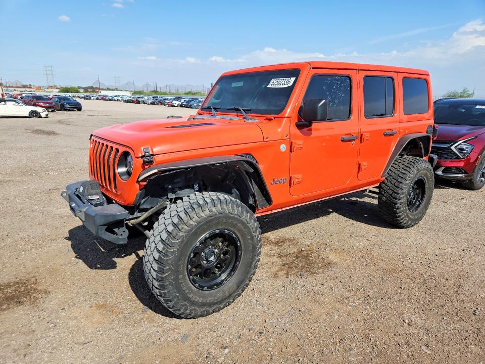 62502336 :رقم المزاد ، 1C4HJXEG6KW575511 vin ، 2019 Jeep Wrangler Unlimited مزاد بيع