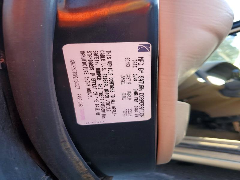 65328356 :رقم المزاد ، 1G8ZK5579PZ324357 vin ، 1993 Saturn Sl2 مزاد بيع