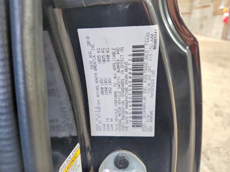 Продаж на аукціоні авто 2011 Mitsubishi Eclipse, vin: 4A31K5DF5BE006728, номер лоту: 64061736