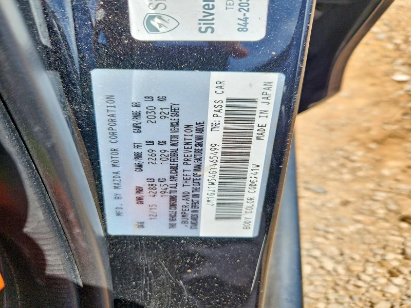 Aukcja sprzedaży 2016 Mazda 6, vin: JM1GJ1W54G1465499, numer aukcji: 64144466