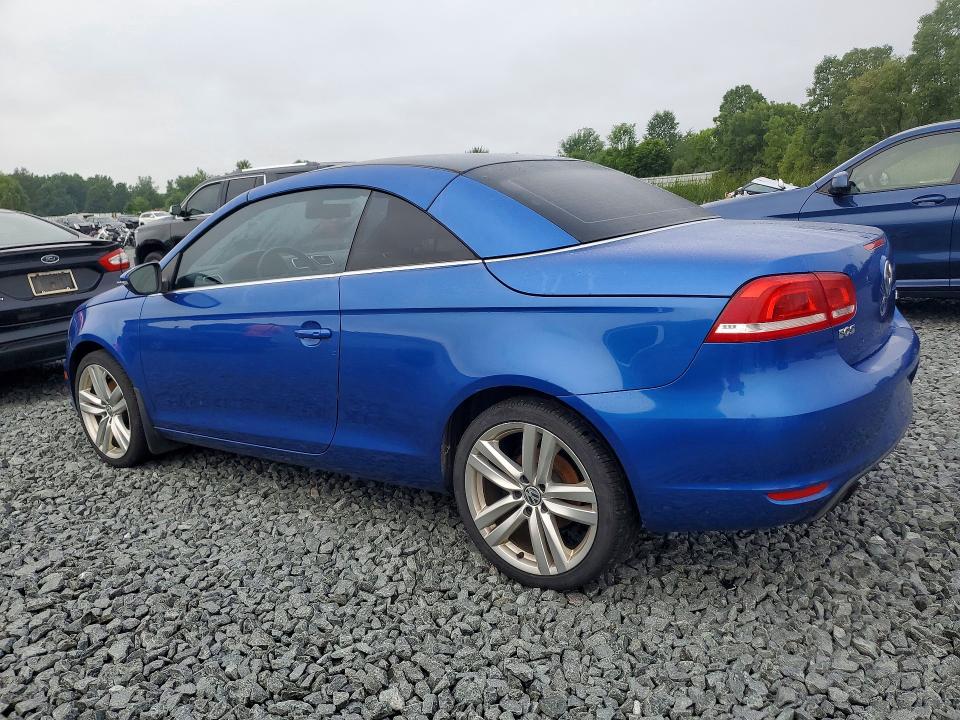 2012 Volkswagen Eos მანქანა იყიდება აუქციონზე, vin: WVWFW7AH9CV002696, აუქციონის ნომერი: 64970986